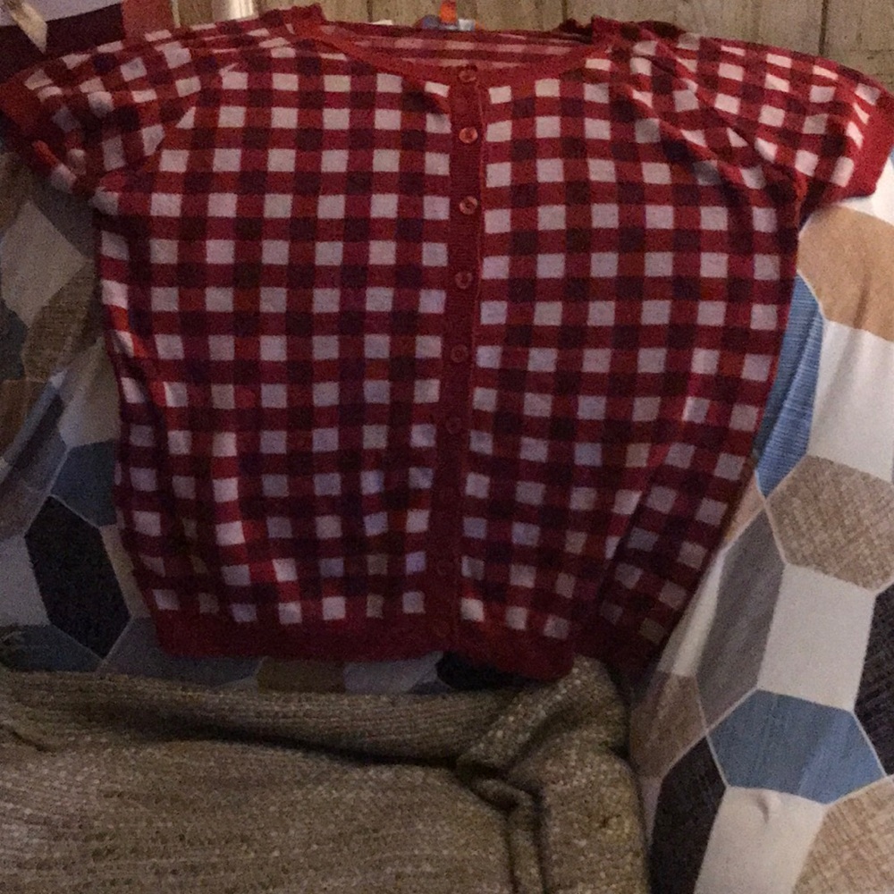 Kids Red Checkered Shirt